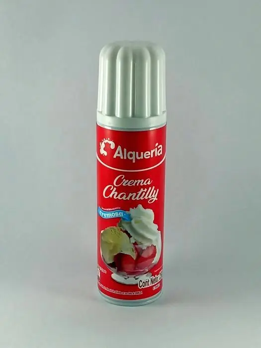 CREMA CHANTILLY ALQUERIA 250 GR UND