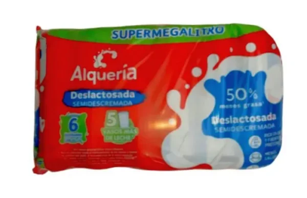 [3572-6UN] LECHE DESLAC ALQUERIA 1.3 ML 6 UND