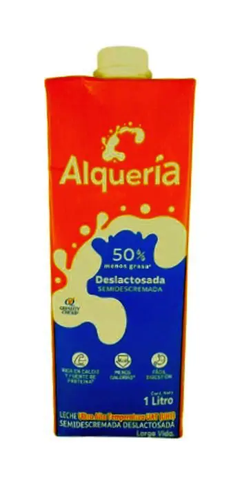 [1584-UND] LECHE DESLAC ALQUERIA CALA 1 L UND