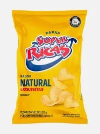 [1119-UND] PAPAS FRITAS SUPER RICAS NATURAL 205 G UND