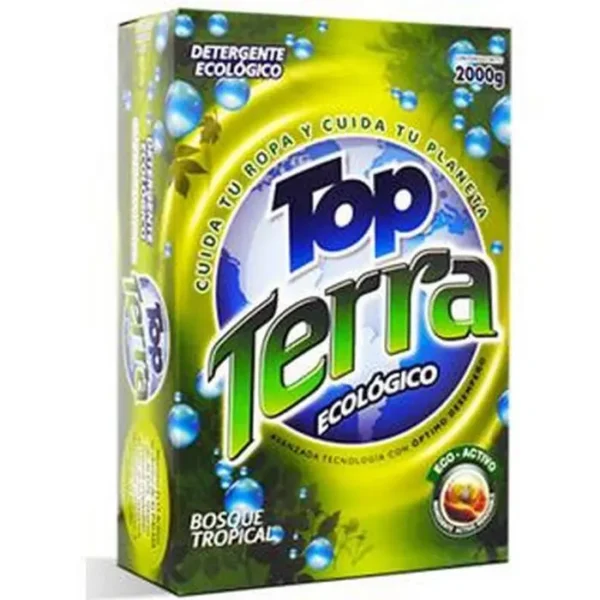 DETERG POLVO TOP TERRA ECOLOGICO 2000 G UND