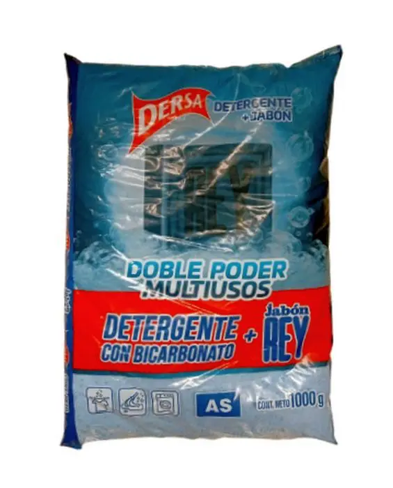 [8872-UND] DETERG POLVO DERSA BICARB JABON REY 1000 UND