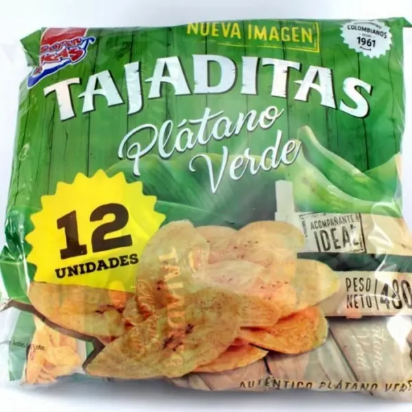 [12287-UND] PASABO SUPER RICAS TAJAD PLATANO MADU 12 UND
