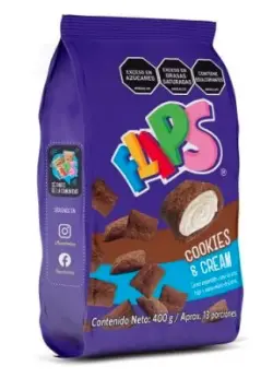 [13104-UND] CEREAL COOKIES CREAM FLIPS 400 G UND