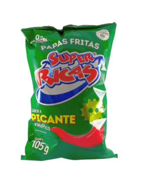 [1275-UND] PAPAS FRITAS SUPER RICAS PICANTE 105 GR UND