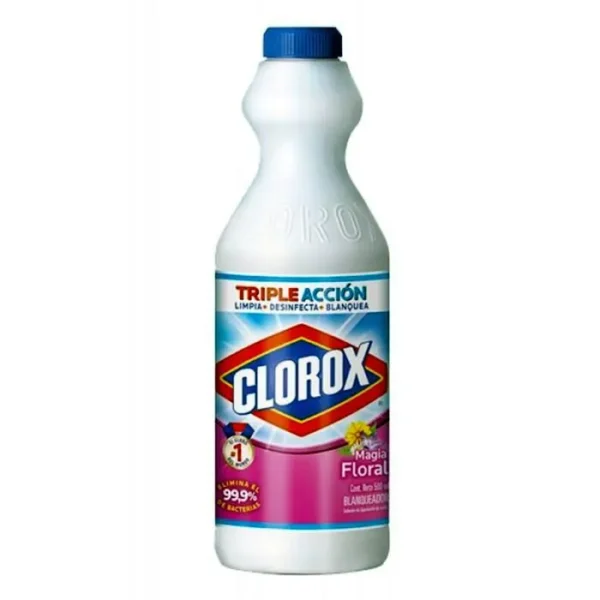 [8696-UND] BLANQUEADOR CLOROX MAGIA FLORAL 530 ML UND