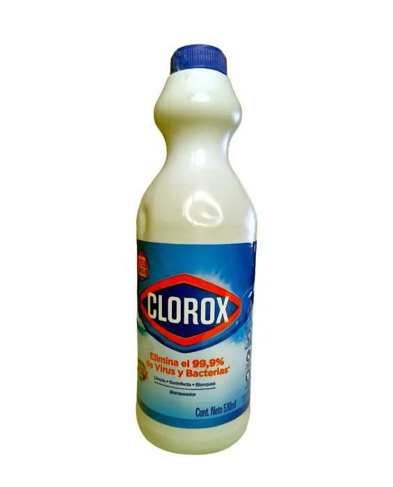 [8703-UND] BLANQUEADOR CLOROX ORIGINAL 530 ML UND