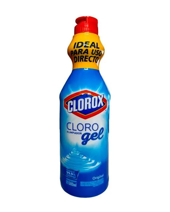 [11366-UND] BLANQUEADOR CLOROX GEL ORIGINAL 500 ML UND