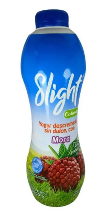 [11287-UND] YOGURT COLANTA SLIGHT MORA 1000 G UND