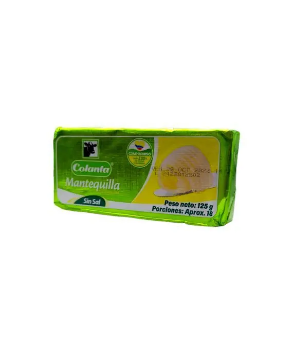 [720-UND] MANTEQUILLA COLANTA 125 GR UND