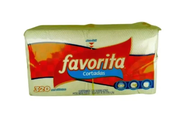 [2822-UND] SERVILLE FAVORITA CORTADAS PAQ 320 UND