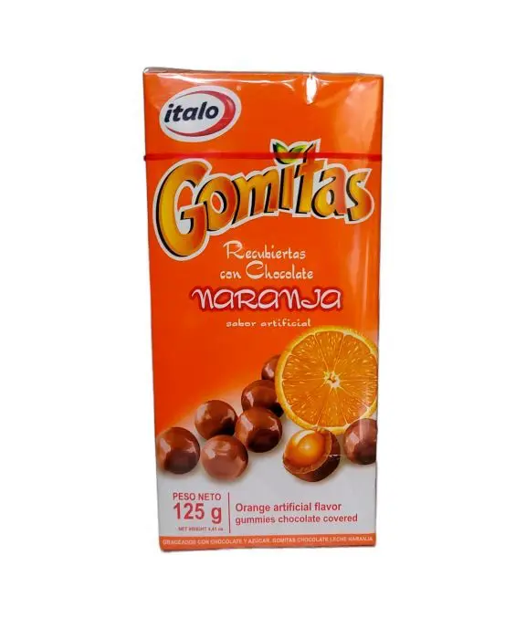 [617-UND] GOMAS NARANJA ITALO  125 GR UND