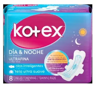 [12571-UND] TOALL HIGIE KOTEX ULTRAFINA DIA NOCHE 8U UND