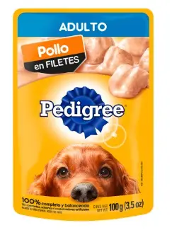 ALIMEN PE PEDIGREE ADULTO POLLO 100 G UND