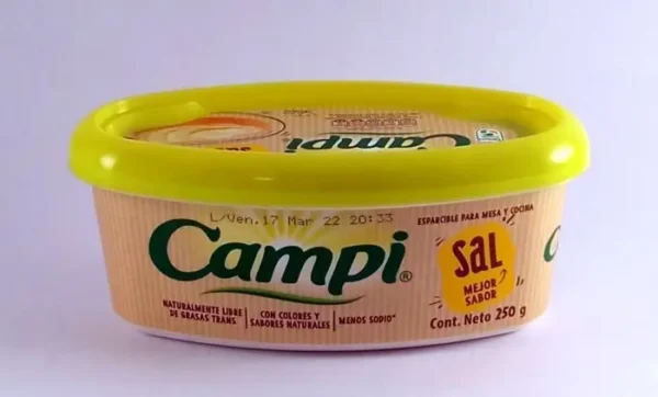 [712-UND] MANTEQUILLA CON SAL CAMPI  250 GR UND