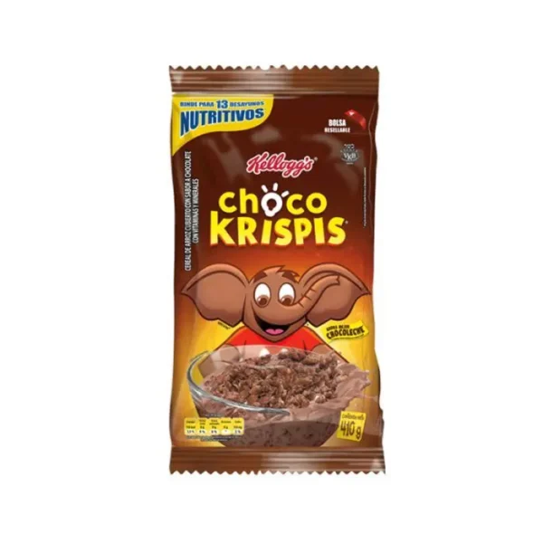 CEREAL KELLOGGS CHOCO KRISPIS 410 G UND