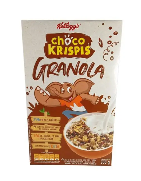CEREAL CHOCO KRISPIS GRANOLA 300 GR UND
