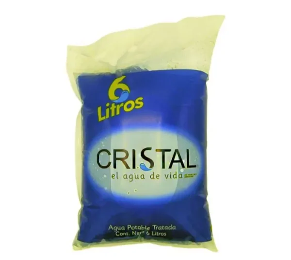 [33-UND] AGUA CRISTAL BOLSA 6 LT UND