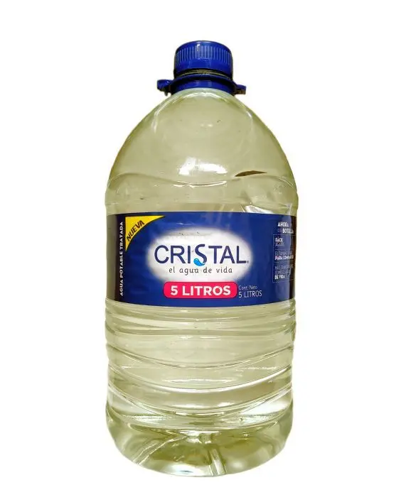 AGUA CRISTAL GARRAFA 5 LT UND