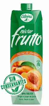 [780-UND] JUGO NECTAR FRUTTO DURAZNO 1000 ML UND