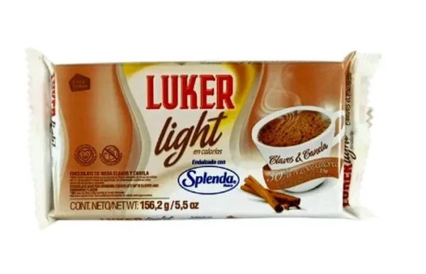 [11493-UND] CHOCOLATE LUKER LIGHT CL/CA ESPL 156 G UND