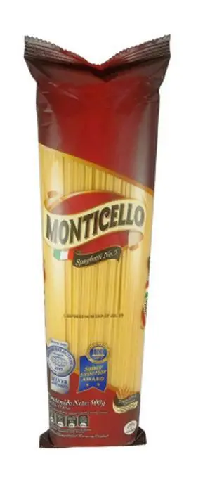 [2073-UND] PASTA SPAGUETI INTEGRAL MONTICELLO  5 UND
