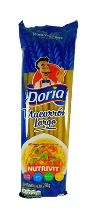 PASTA SPAGUETI DORIA SIN GLUTEN 250 GR UND