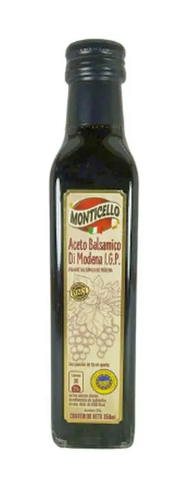 [9321-UND] VINAGRE BALSAMICO MONTICELLO MODENA 250M UND