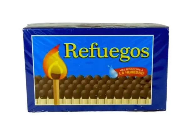 [1201-UND] FOSFOROS REFUEGO LARGO CAJA 100 UND