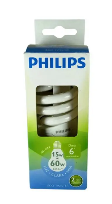 BOMBILLO PHILIPS 60W 13W UND