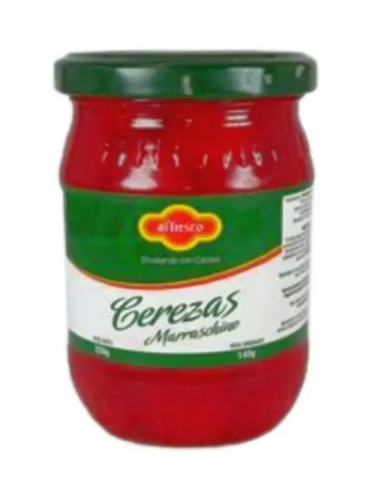 CEREZAS MARRASCHINO ALFRESCO 250 G UND