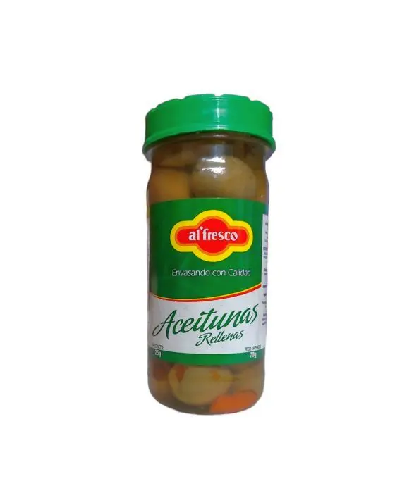 [4347-UND] ACEITUNAS RELLE ALFRESCO 125 ML UND
