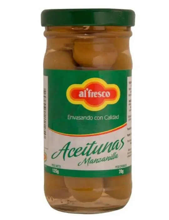 [5440-UND] ACEITUNAS MANZANILLA ALFRESCO 125 GR UND