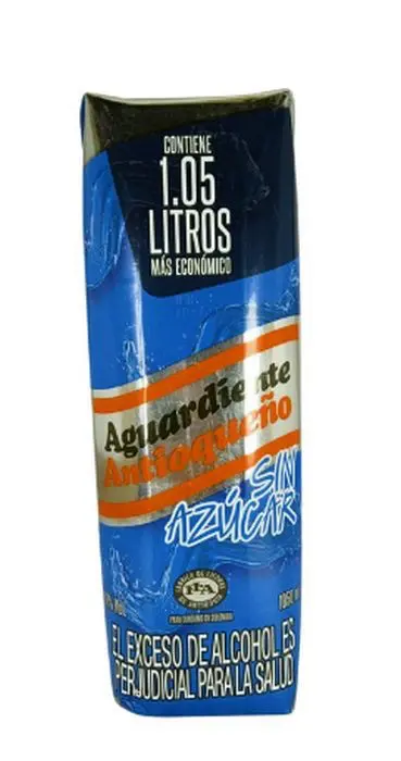 [3540-UND] AGUARDIENTE ANTIOQUEO TETRA 1 LT UND