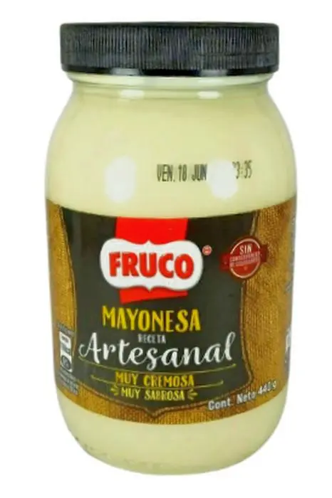 [3676-UND] SALSA MAYONESA FRUCO ARTESA FRAS 440 GR UND