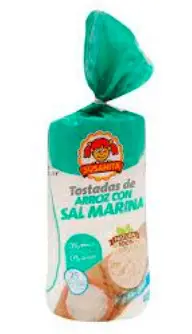 [12164-UND] TOSTADAS SUSANITA ARROZ SAL MARINA 90 G UND