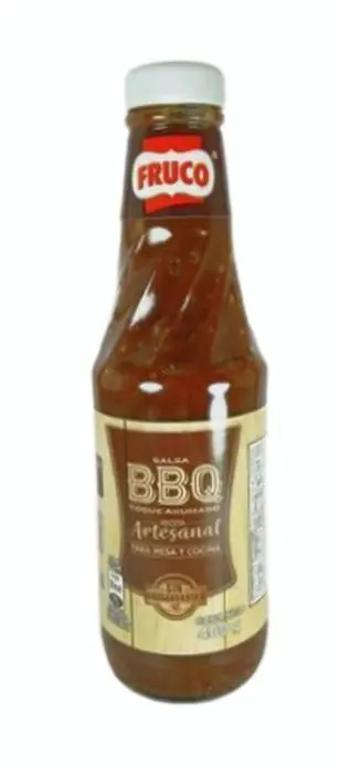 [9376-UND] SALSA BBQ ARTESANAL FRUCO 400 G UND