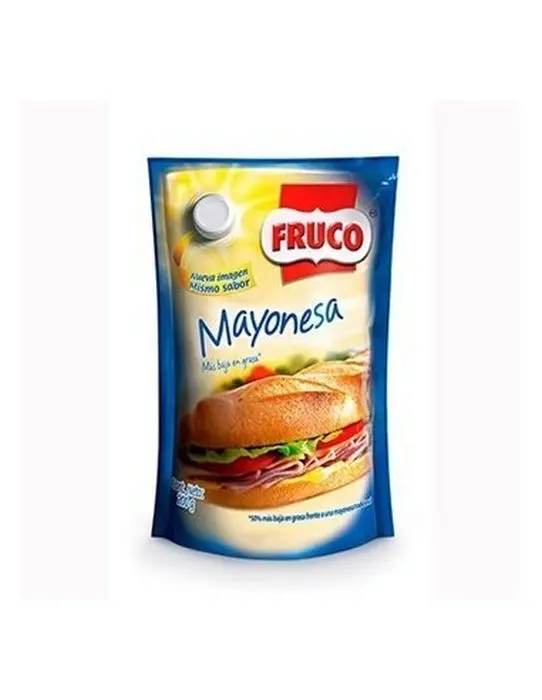 [1268-UND] SALSA MAYONESA BAJA FRUCO 190 GR UND