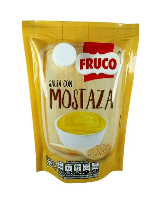 SALSA MOSTAZA FRUCO 200 GR UND