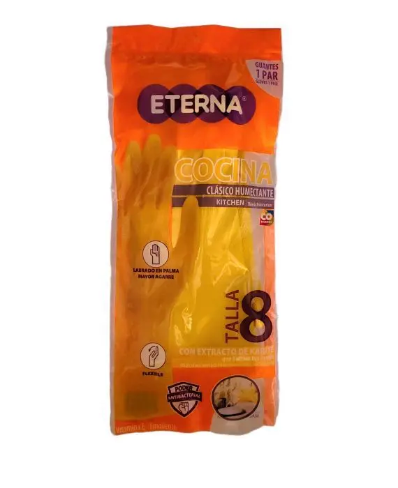 GUANTE ETERNA COCINA TL 8 U UND