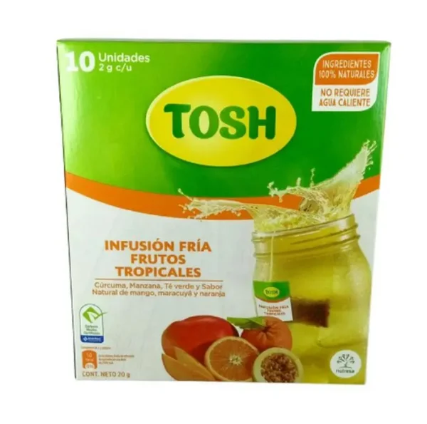 [9295-UND] AROMATICA TOSH MANZANILLA ANIS MENTA 20U UND