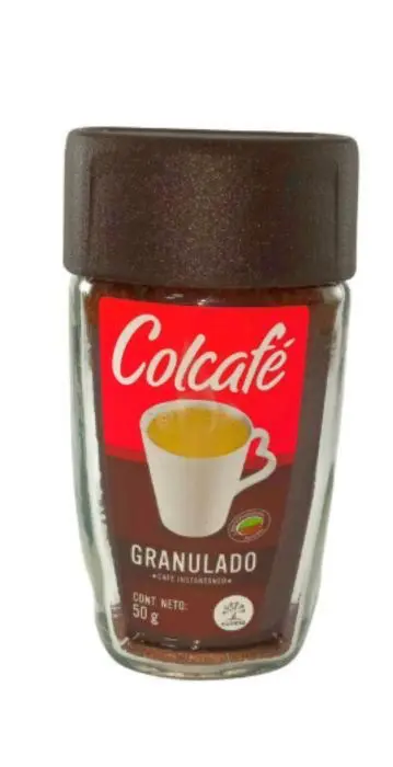 [4094-UND] CAFE GRANULADO COLCAFE FCO 50 GR UND