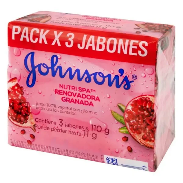 JABON JOHNSONS GRANADA 110 G 3 U 3 UND