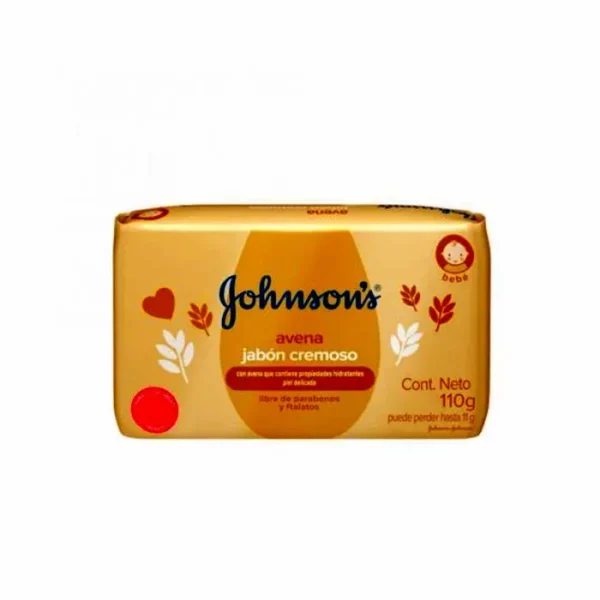 [11938-UND] JABON JOHNSONS BEBE AVENA 110 G UND