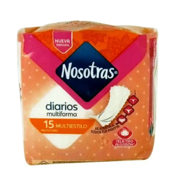 [3861-UND] PROTECTORES NOSOTRAS DIARIOS 15 UND