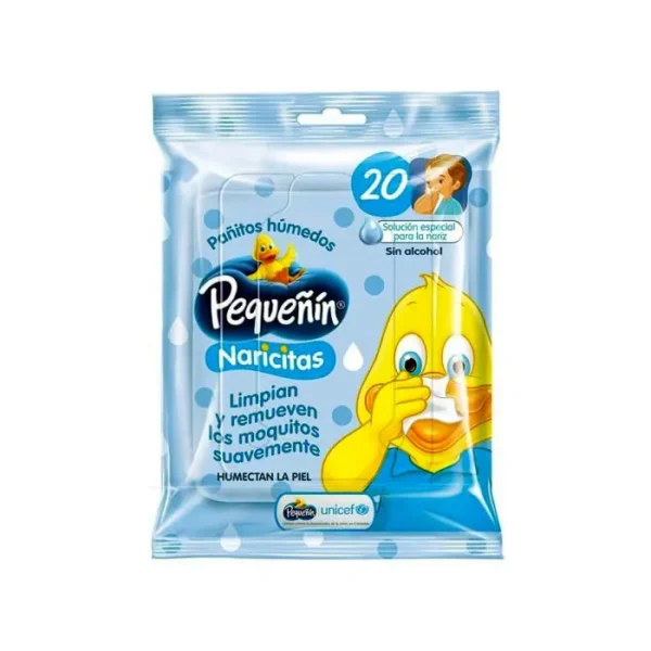 [9225-UND] TOALLITAS PEQUENIN NARICITAS 20 U COVID UND