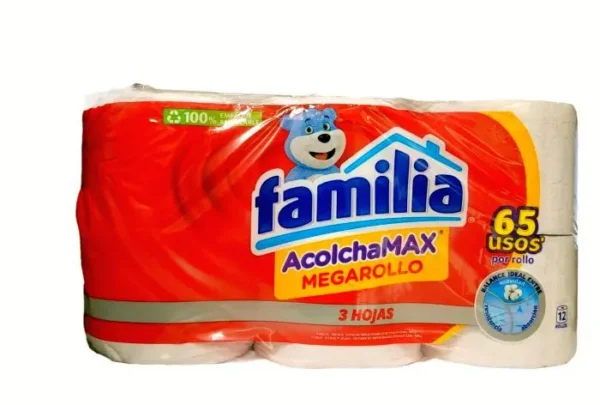 [3512-UND] PAPEL HIGIE FAMILIA MEGAROLLO 12 U UND