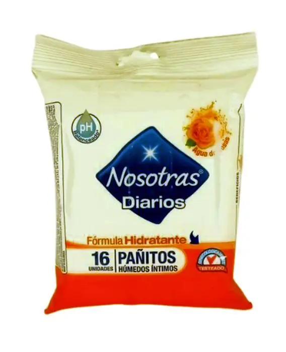 [11466-UND] PANITOS INT NOSOTRAS DIARIOS AGUA ROSAS UND
