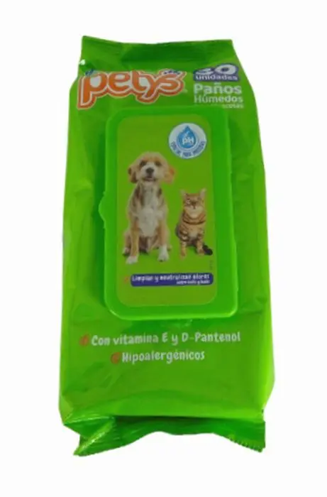 [9178-UND] PANOS PETYS HUMEDOS MASCOTA 50 U COVID UND