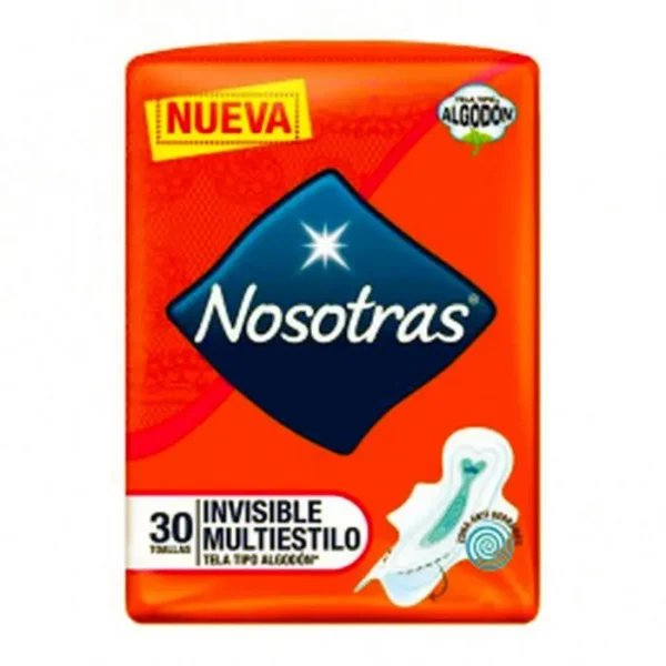 [10831-UND] TOALL HIGIE NOSOTRAS MULTIESTILO CLAS 30 UND